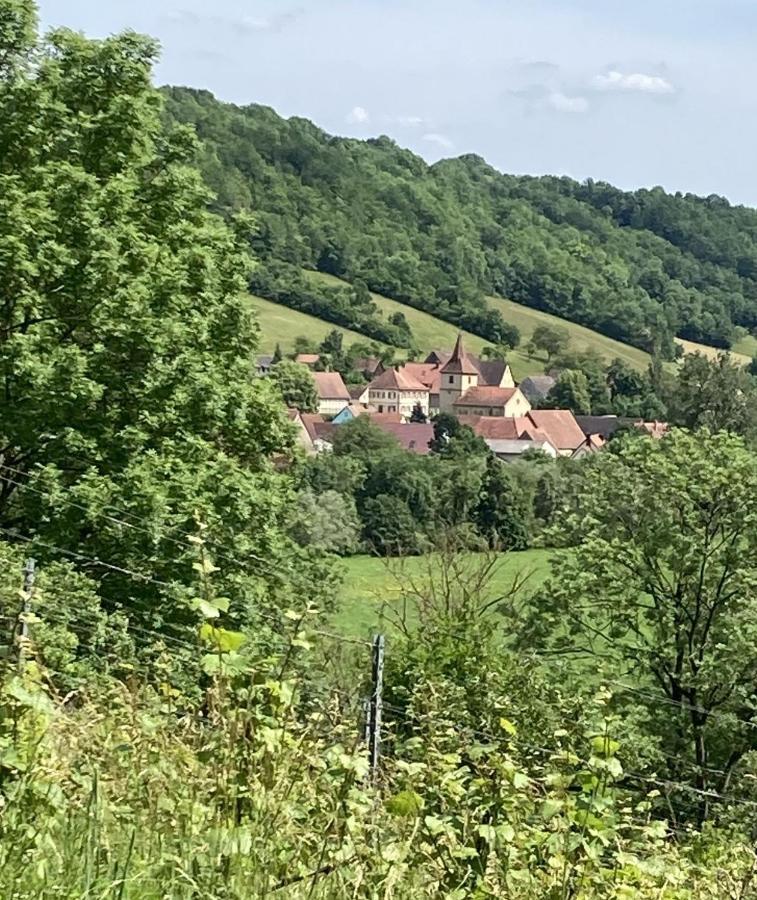 Rose Cottage Im Romantischen Taubertal Адельсхофен Экстерьер фото